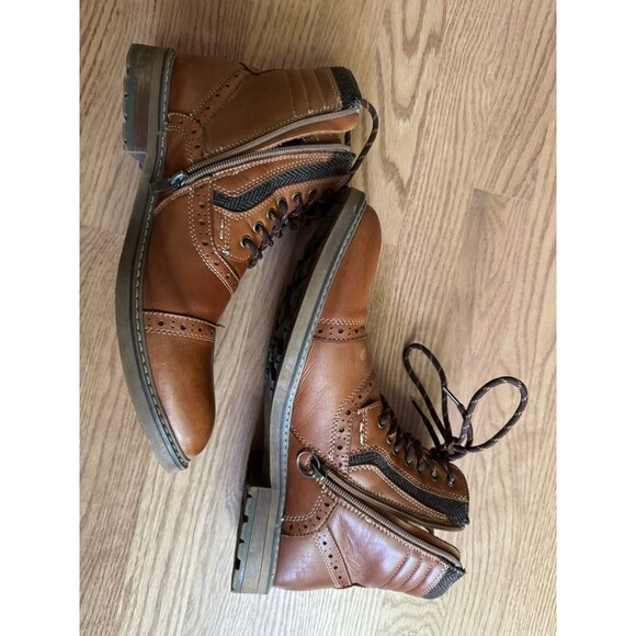 Arkbird Leather Boots Men’s Size 11  Chelsea Chukka Ankle Lace Up Oxfords - Picture 8 of 10